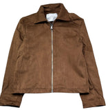 Paolo Pecora Giubbino Tinta Unita Scamosciato per Bambino PP4183 MARRONE PAOLO PECORA 