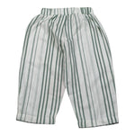 Babyvip Pantalone Tinta Unita con Fantasia A Righe per Neonato T7709 BIANCO BABYVIP 