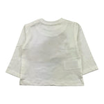 MAYORAL shirt girocollo tinta unita con stampa in contrasto Bianco per Neonato 2036 BIANCO MAYORAL 