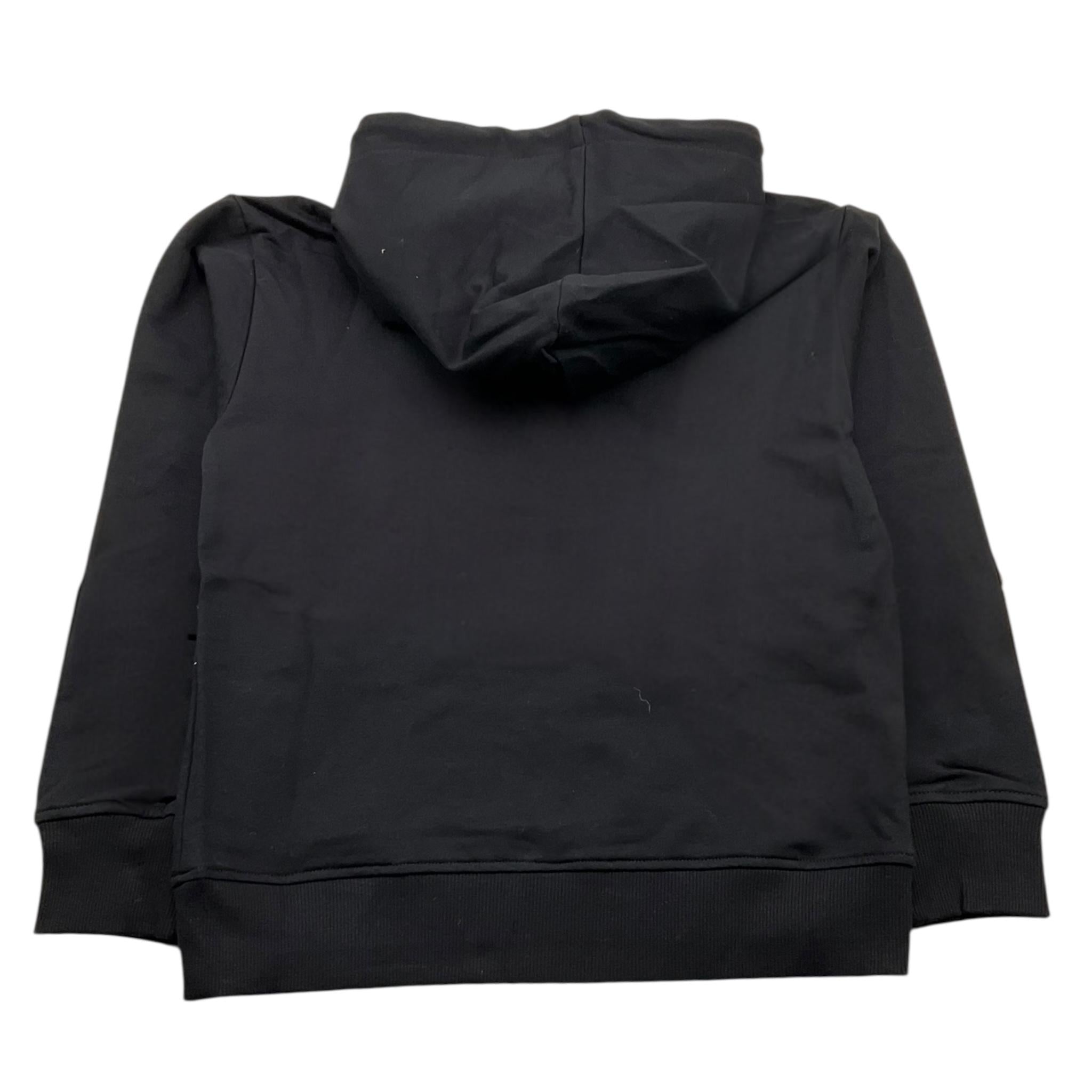 ZU+ELEMENTS felpa con zip e cappucci tinta unita con ricami Nero per Bambino ZU1706 NERO ZU+ELEMENTS 