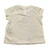 Liu Jo T-Shirt Girocollo Tinta Unita con Stampa per Neonata HA5062 BIANCO LIU JO 