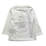 JOHN RICHMOND shirt girocollo tinta unita con stampa in contrasto Bianco per Neonata RIA25070TS BIANCO JOHN RICHMOND 