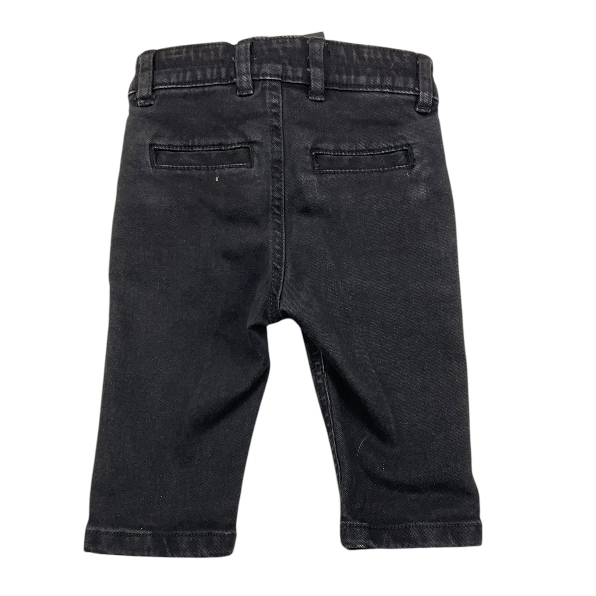 JOHN RICHMOND jeans tinta unita con tasche Nero per Neonato RIA25061JE NERO JOHN RICHMOND 