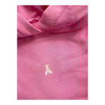 PATRIZIA PEPE felpa tinta unita con cappuccio e logo Rosa per Bambina 7M0857X ROSA PATRIZIA PEPE 
