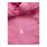 PATRIZIA PEPE felpa tinta unita con cappuccio e logo Rosa per Bambina 7M0857X ROSA PATRIZIA PEPE 