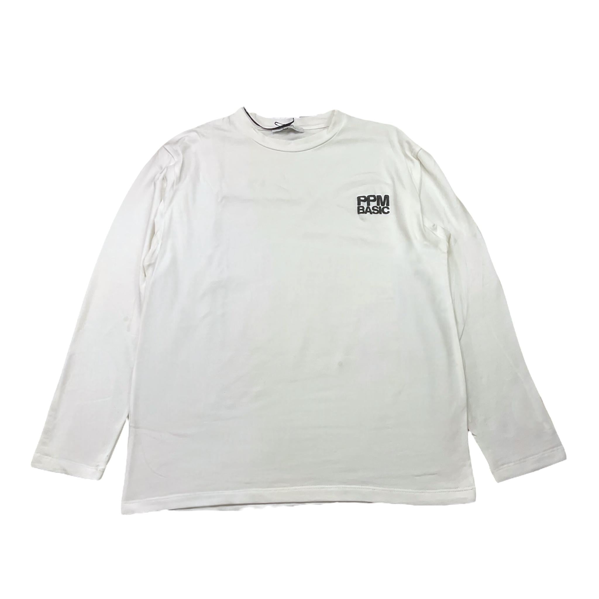 PAOLO PECORA shirt girocollo tinta unita con stampa Bianco per Bambino PP3845 BIANCO PAOLO PECORA 