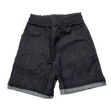 Zahlen Bermuda Einfarbig Mit Elastischer Taille Blau Für Neugeborene