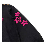 MARC ELLIS maglia girocollo tinta unita con logo Nero per Bambina JMNSW00193J NERO MARC ELLIS 