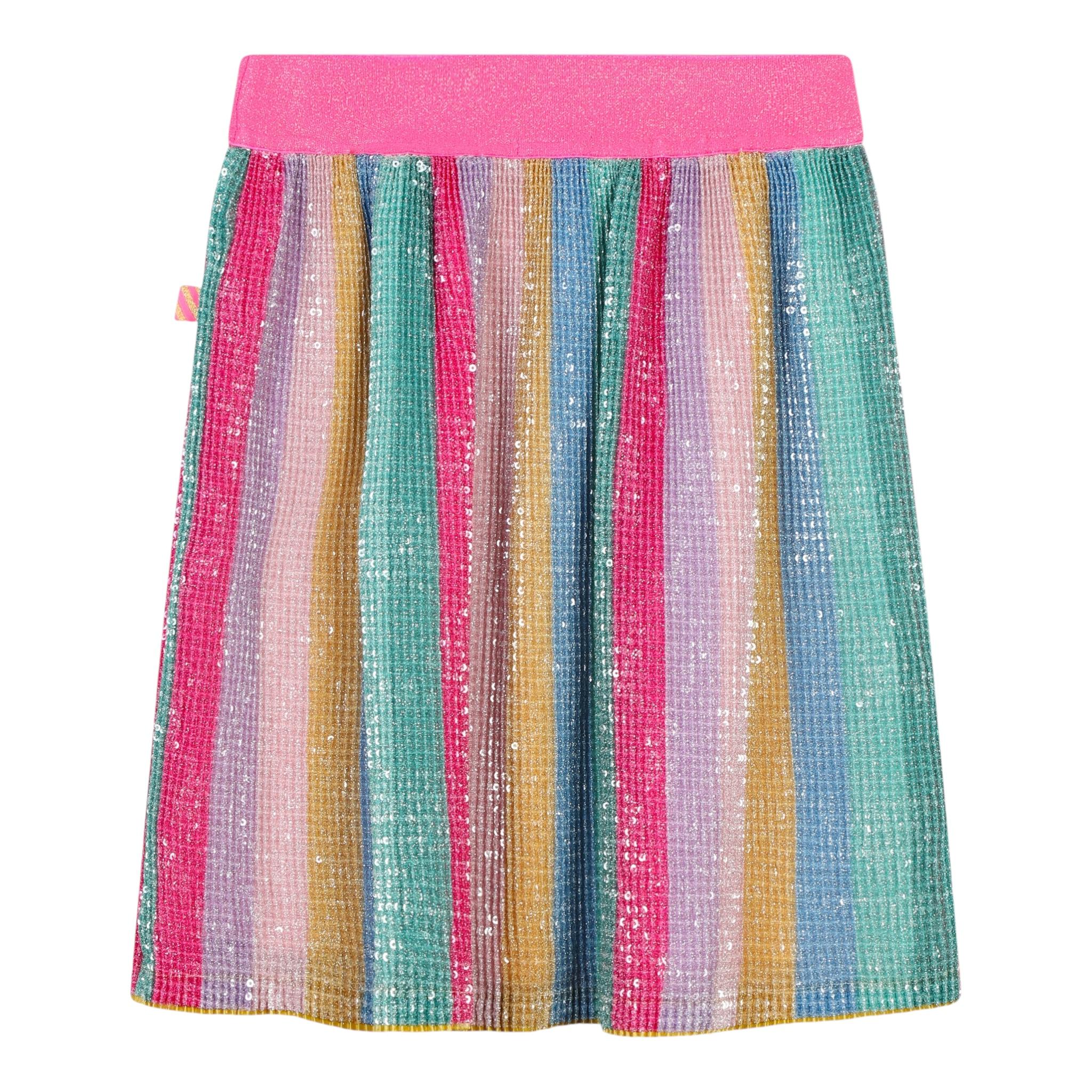 BillIEBLUSH gonna tinta unita con paillettes Multicolor per Bambina UE20419 MULTICOLOR BillIEBLUSH 