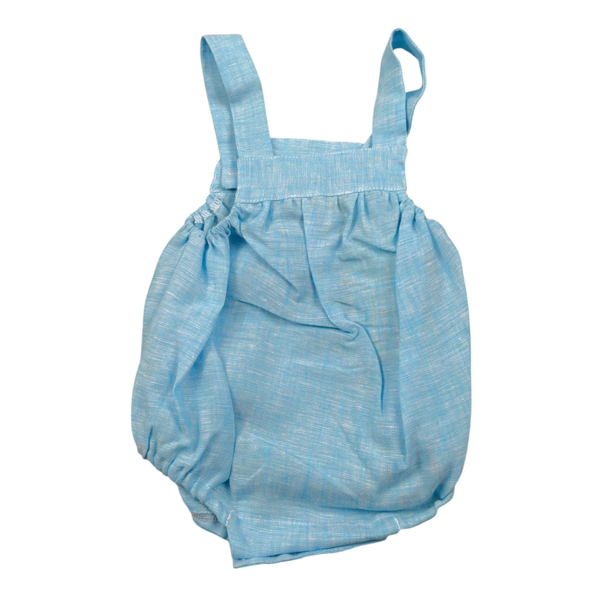 Bear Completo 2 Pezzi Camicia-Salopette Bicolore per Neonato 03 BIANCO BEAR 