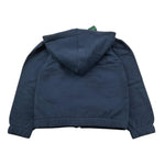 FRACOMINA felpa tinta unita con zip e cappuccio Blu per Bambino FM0641 BLU FRACOMINA 