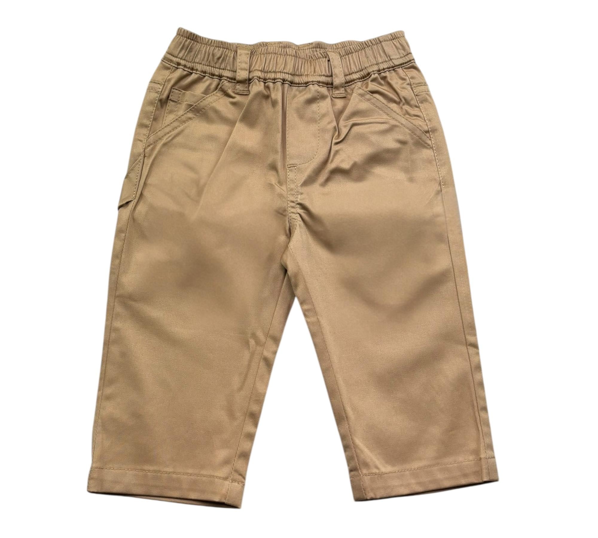 Trussardi Pantalone Tinta Unita con Elastico In Vita per Neonato TIP26050PA CAMMELLO TRUSSARDI 