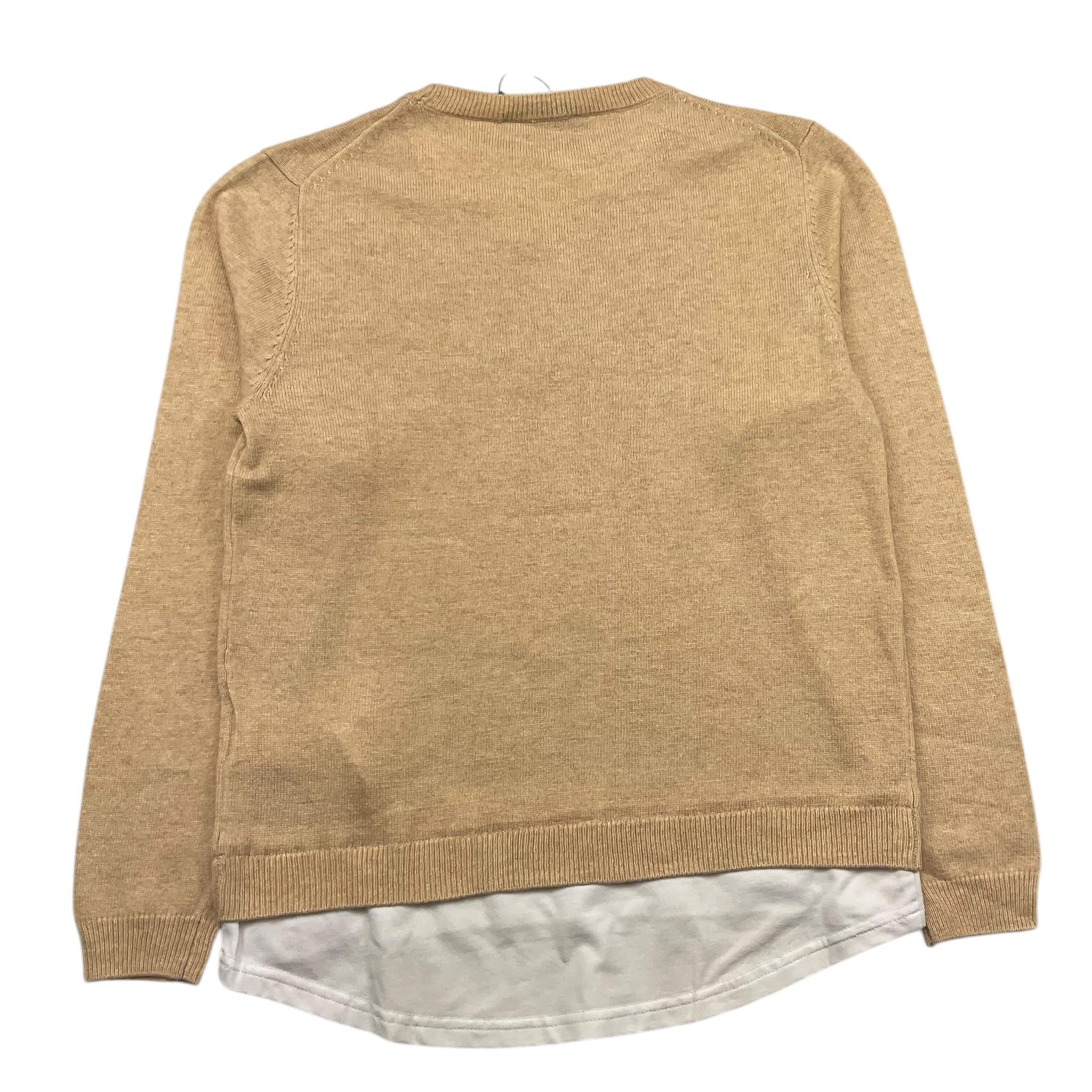 PAOLO PECORA maglia girocollo tinta unita con finta shirt Beige per Bambino PP4095 BEIGE PAOLO PECORA 