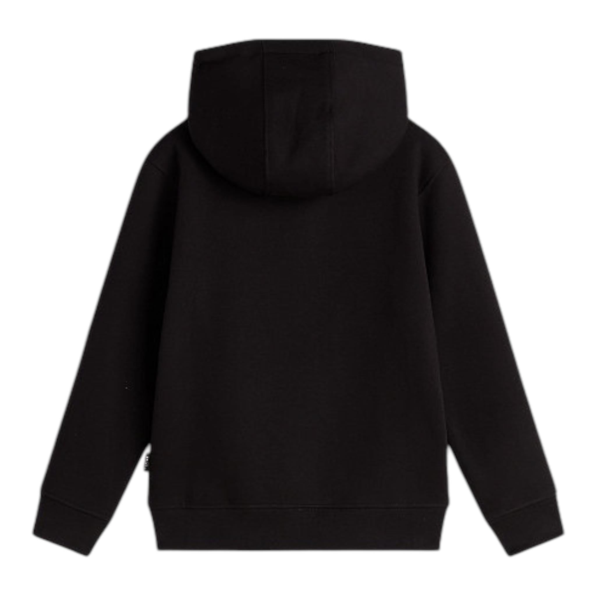 VANS felpa chiusa con cappuccio e stampa logo Nero per Neonato VN000JYEBLKN NERO VANS 