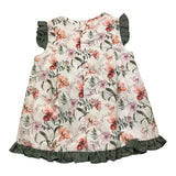 Tintenfischkleid Giormanica Floral Fantasy Weiß für Baby Mädchen