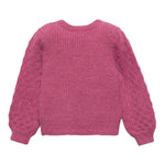 ABEL & LULA maglia girocollo tinta unita Rosa per Bambina 5823 ROSA ABEL & LULA 