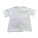 Cesare Paciotti T-Shirt Girocollo Tinta Unita con Stampa per Neonato TSP5107B BIANCO CESARE PACIOTTI 
