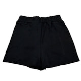 Disclaimer Short tinta unita con Trafori Nero per Bambina 25EDK58547X NERO DISCLAIMER 