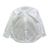 Dondup Camicia Tinta Unita con Manica Lunga per Bambino DMCA003 BIANCO DONDUP 