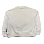 JOHN RICHMOND felpa chiusa girocollo tinta unita con stampa in contrasto Bianco per Bambina RGA25186FE BIANCO JOHN RICHMOND 