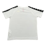 Kappa T-Shirt Girocollo tinta unita con Logo Bianco per Bambino 174934 BIANCO KAPPA 