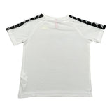 Kappa T-Shirt Girocollo tinta unita con Logo Bianco per Bambino 174934 BIANCO KAPPA 