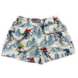 SAINT BARTH costume tinta unita con stampa in contrasto Bianco per Bambino JEAN BIANCO SAINT BARTH 