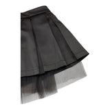 JOHN RICHMOND gonna tinta unita con tulle Nero per Bambina RGA25055GO NERO JOHN RICHMOND 