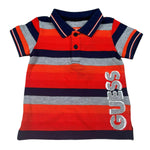 Guess Polo Mez Manica Tricolore per Neonato N1GP05K9MZ0 MULTICOLOR GUESS 