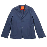 Suns Einfarbige Jacke mit blauen Knöpfen für Jungen