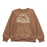 KAPPA felpa girocollo tinta unita con logo Biscotto per Bambino 8031F0062 BISCOTTO KAPPA 