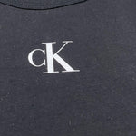 Calvin Klein Canotta Tinta Unita con Logo per Bambina IG0IG02435 NERO CALVIN KLEIN 