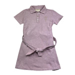 Trussardi Abito Mezza Manica Tinta Unita con Brillantini per Bambina TGP26056VE ROSA TRUSSARDI 