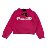 MARC ELLIS maglia con colletto tinta unita con stampa Fuxia per Neonata JMNSW00190 FUXIA MARC ELLIS 