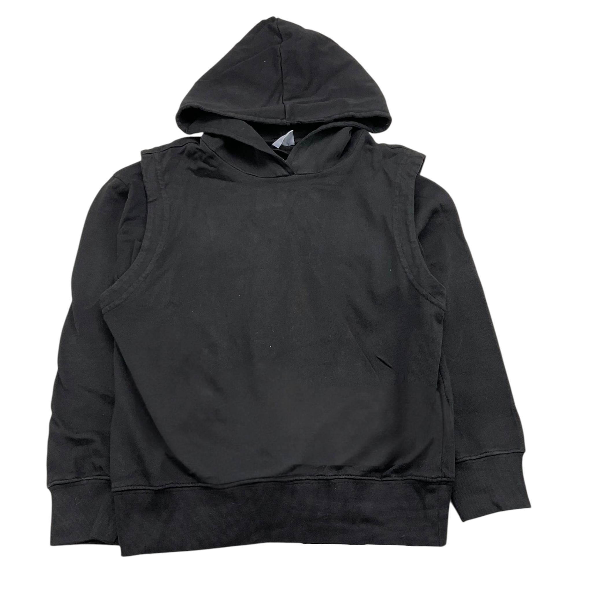 ASPESI set felpa smanicata-shirt tinta unita Nero per Bambino F24043MFM7067 NERO ASPESI 