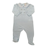 Dolcimonelli Tutita tinta unita con Fantasia A Righe Azzurro per Neonato 436505008 AZZURRO DOLCIMONELLI 