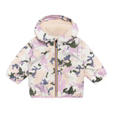 K-WAY giubbino sampa fantasia militare con cappuccio Panna per Neonata K6128PWA PANNA K-WAY 
