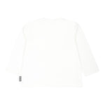 MOSCHINO shirt girocollo tinta unita con polsini Bianco per Neonato MPO00R BIANCO MOSCHINO 