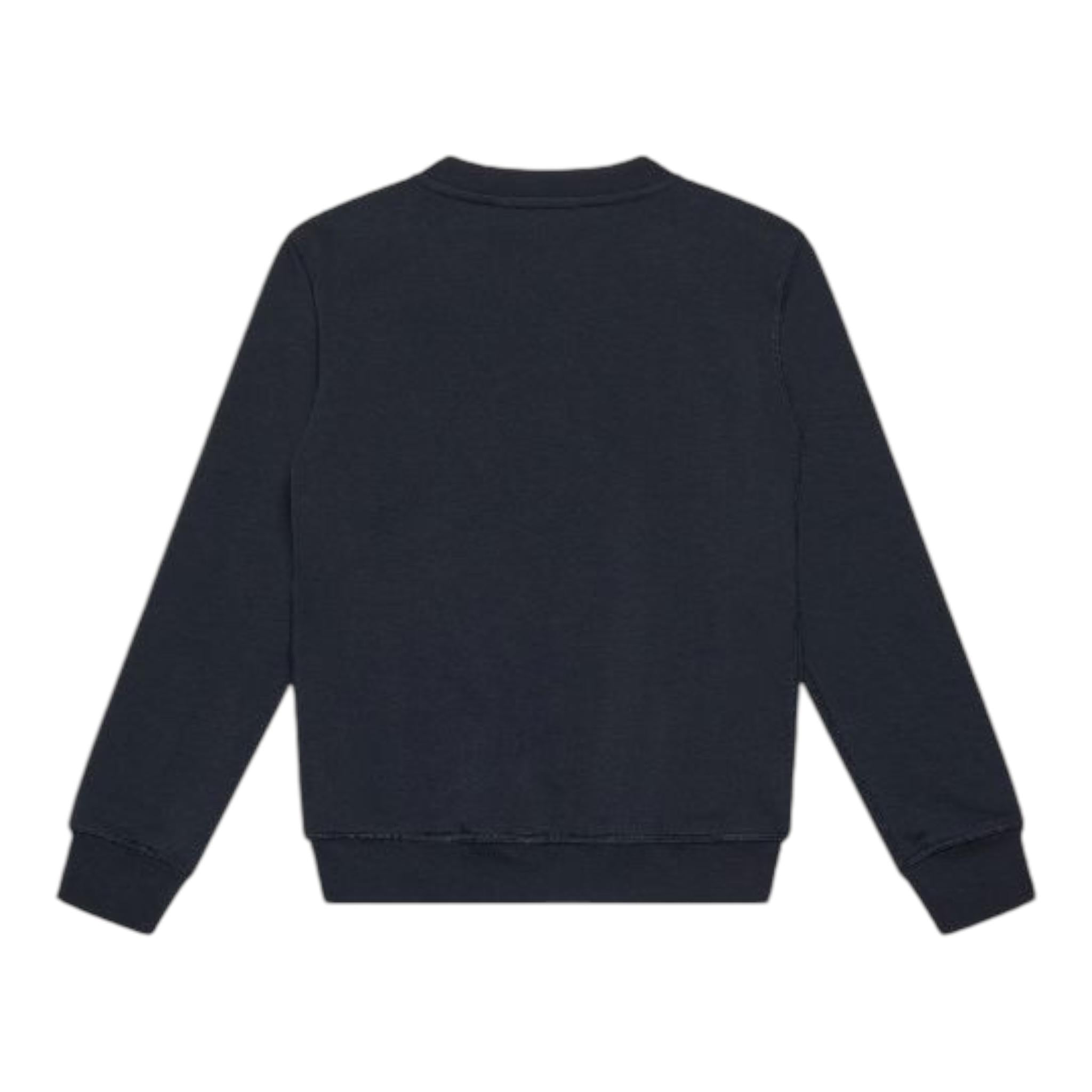 ANTONY MORATO felpa tinta unita girocollo con stampa Blu per Bambino MKFL00501 BLU ANTONY MORATO 