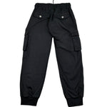 John Richmond Pantalone Tinta Unita con Elastico In Vita per Bambino RBP26160PA NERO JOHN RICHMOND 