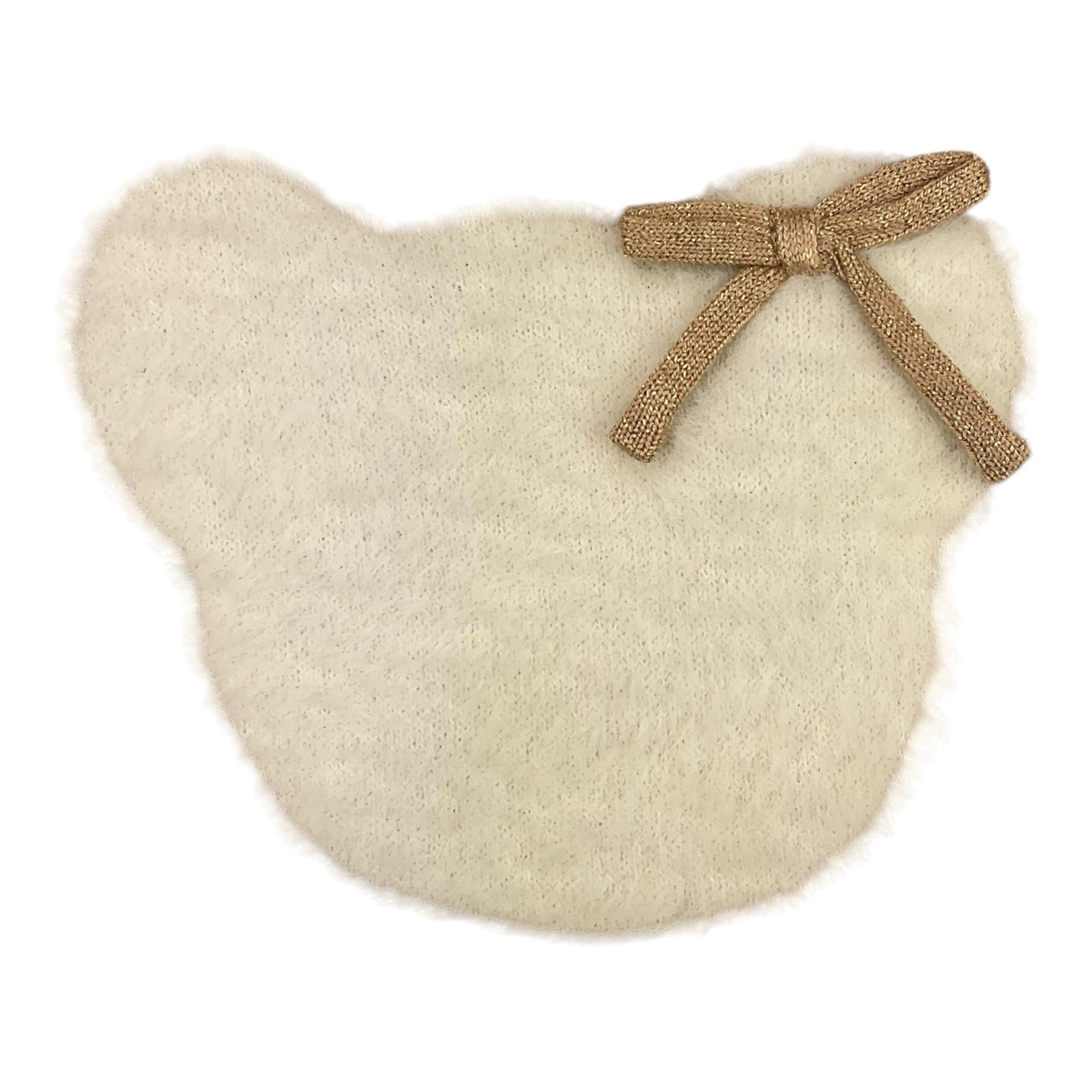 LIU JO abito in maglia collo alto tinta unita con stampa Oro per Bambina KF4071 ORO LIU JO 