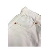 Maison Margiela Jeans Einfarbig Palazzo Modell Creme Für Mädchen
