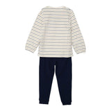 GUESS completo 2 pezzi shirt-pantalone Panna/blu per Neonata K4YG06KN04 PANNA/BLU GUESS 