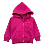 John Richmond Felpa con Zip E Cappuccio Tinta Unita per Neonata RIP26027FEA FUXIA JOHN RICHMOND 
