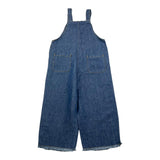 Babe & Tess Salopette Tinta Unita In Denim per Bambina 18518049 BLU BABE & TESS 