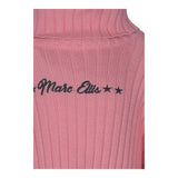 MARC ELLIS maglia collo alto tinta unita con logo Rosa per Bambina JMJSW00186 ROSA MARC ELLIS 