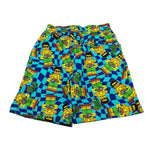 Mousse Bermuda Tinta Unita con Stampa E Elastico In Vita per Neonato DINOBEACHBEN VERDE ACQUA MOUSSE 