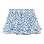 Saint Barth Gonna Tinta Unita Fantasia Floreale per Bambina HRP0020 BIANCO SAINT BARTH 