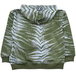 Just Cavalli Felpa Chiusa con Cappuccio Stampa Fantasia per Bambino JBP26104FE VERDE JUST CAVALLI 