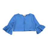 Please Coprispalle Tinta Unita  per Bambina LG25042G49 BLU PLEASE 